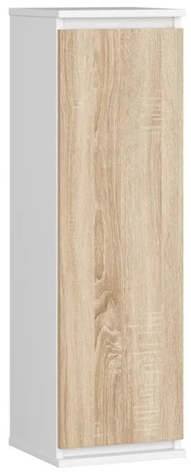 Závesná skrinka W30 CLP biela / sonoma
