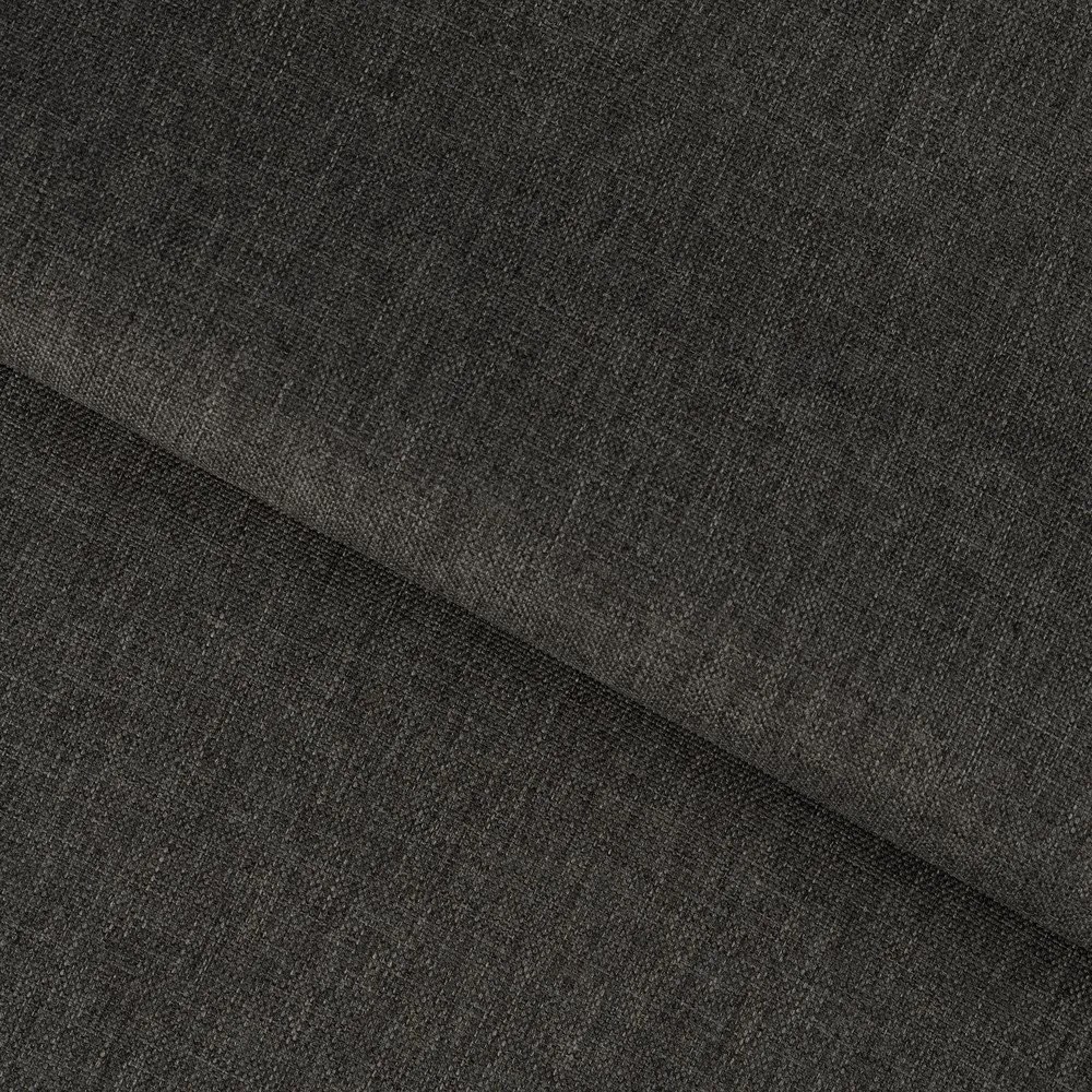 Biela/tmavosivá čalúnená/z drevotriesky jednolôžková posteľ s úložným priestorom s matracom 80x190 cm Parys – ELTAP