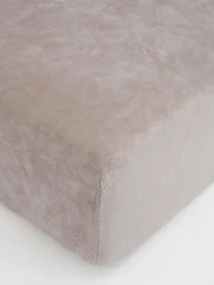 Plachta mikroplyš Deluxe 140 × 200 cm – cappuccino