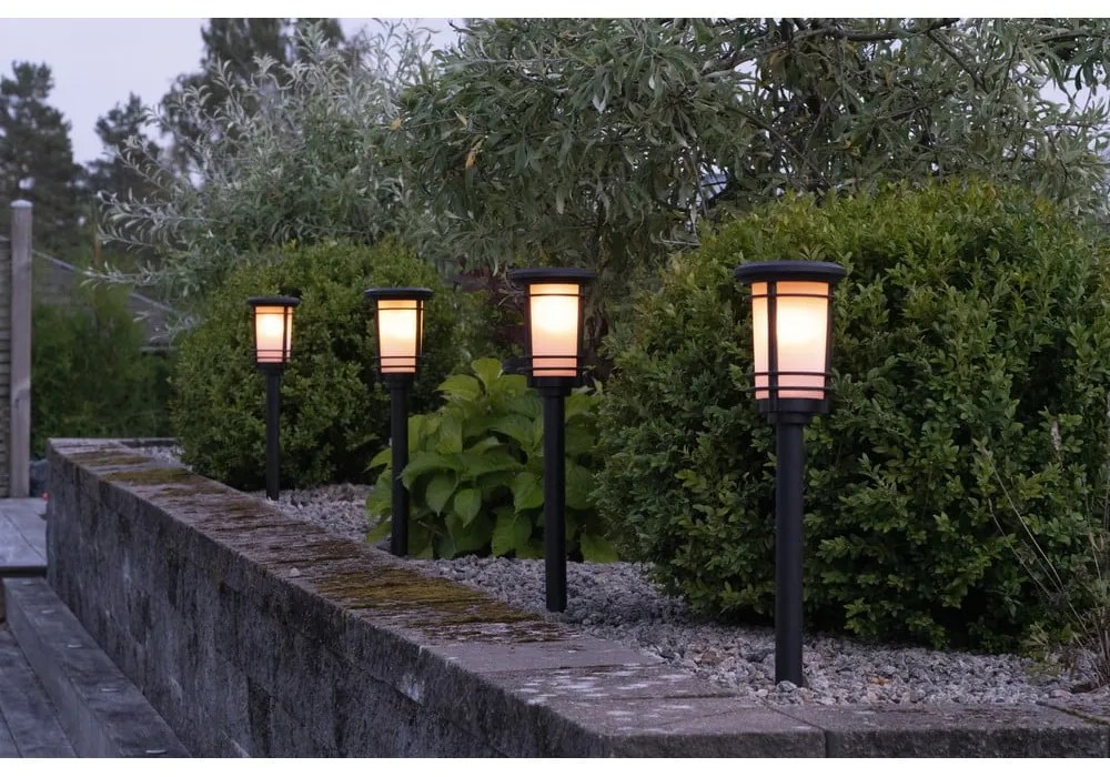 Vonkajšie solárne LED svietidlo Star Trading Flame, výška 53 cm