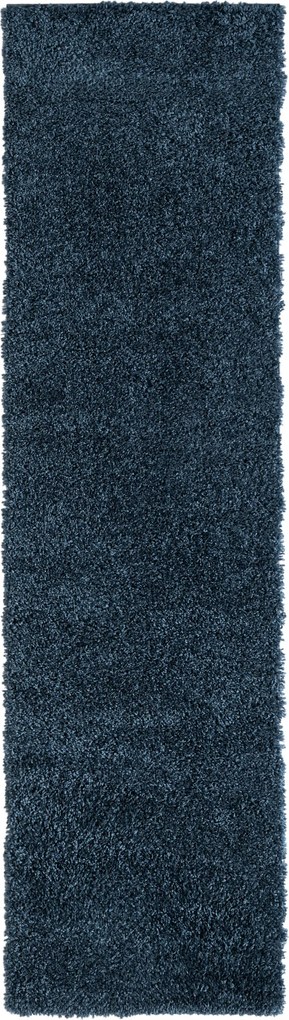Behúň My Shaggy dunkelblau, 80x300, modrá, chodba / predsieň, My Flair