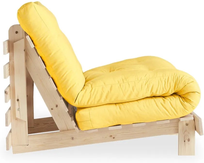 Variabilné kreslo Karup Design Roots Raw/Yellow