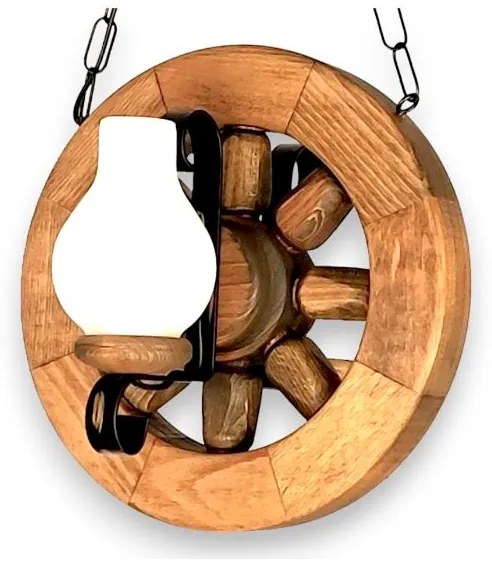 Brilagi - Luster na reťazi ROATA 2xE14/40W/230V buk