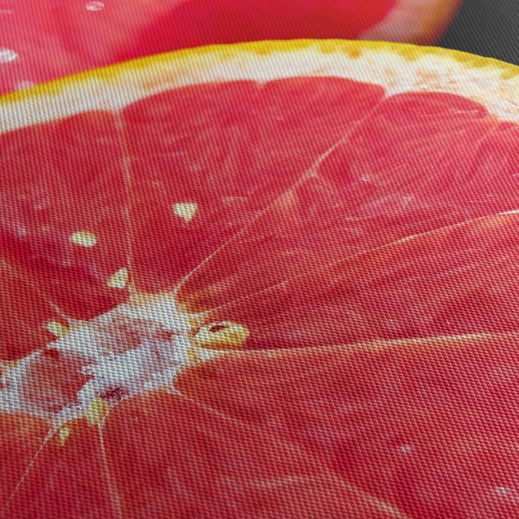 Obraz rozkrojených grapefruitov (150x105 cm)