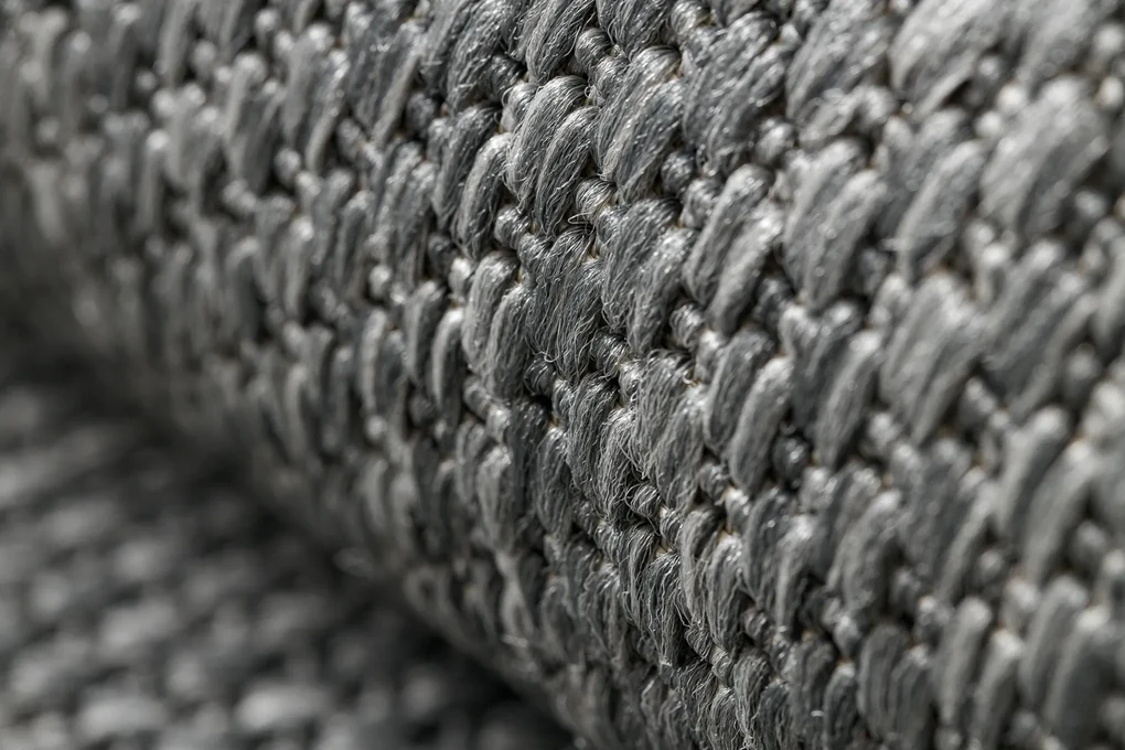 Koberec SISAL FLAT 48663/920 antracit HLADKÝ