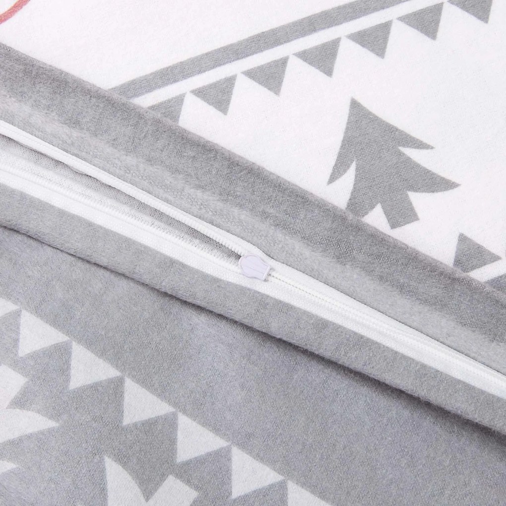 VIANOČNÉ FLANELOVÉ OBLIEČKY FLANELOVE 200X220 CM, 2KS 70X80 CM VZOROVANÉ