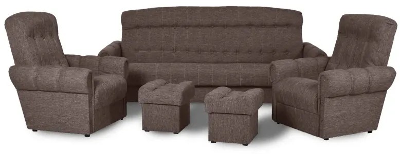 Sedacia súprava Swarz, hnedá (Cosmic 1110/800)