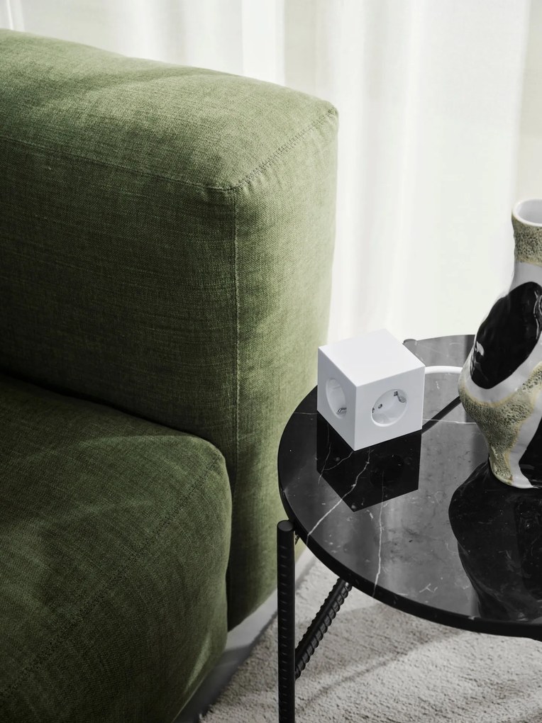 AVOLT Magnetická dobíjacia kocka Square 1 / USB-C Opal White