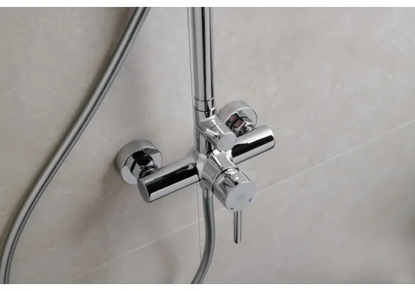 KFA Armatura 5036-910-00 - Sprchová sada s batériou MOZA lesklý chróm