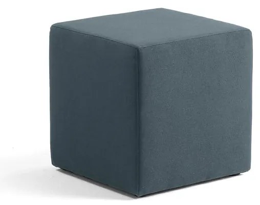 Taburet CASUAL, látka ETNA, 500x500 mm, petrolejová