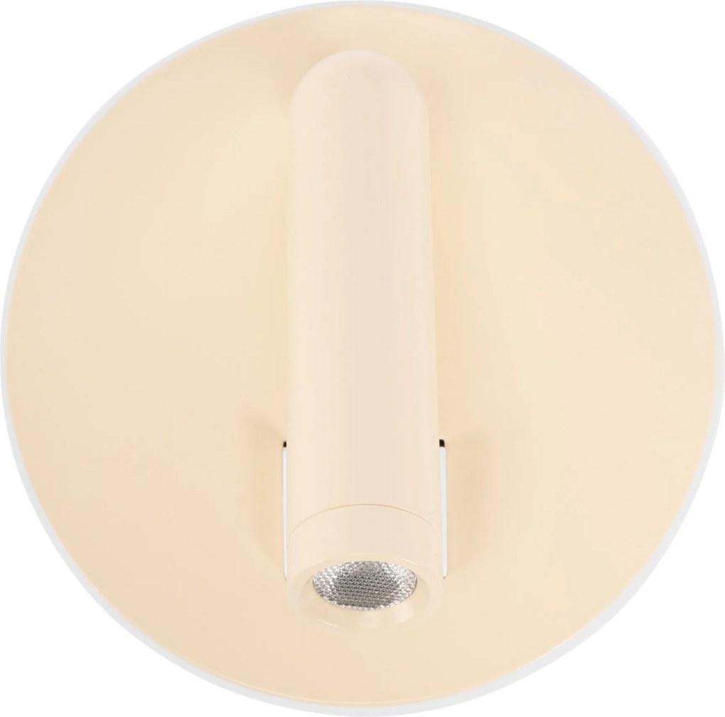 Toolight Toolight, LED nástenné svietidlo 16x14cm, 10W, APP1615-1W, béžová, OSW-06530