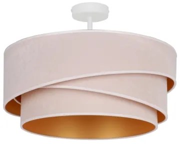 Duolla - Prisadený luster KOBO 1xE27/15W/230V pr. 45 cm krémová