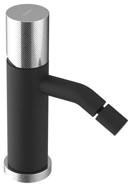 Sapho Sapho, ULTRATAP stojánkova bidetová batéria bez výpuste, čierná mat/chróm, UT003TBC