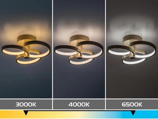 Rabalux 71400-LED stmievateľné stropné svietidlo ISIDORA 32W/230V 3000-6500K priemer 31 cm béžové + diaľkové ovládanie