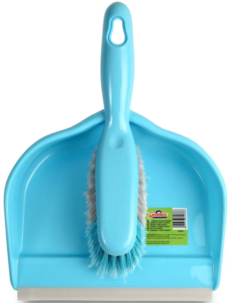 Spontex Standard metlička a lopatka s gumovou lištou