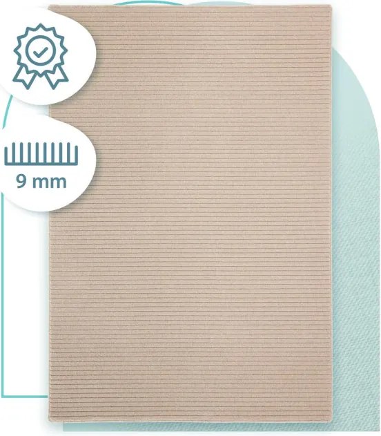 Koberec Agnella Noble Ruti svetlobéžový