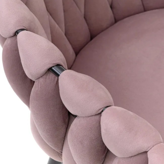 Jedálenská stolička PRINSSI ružová 836904