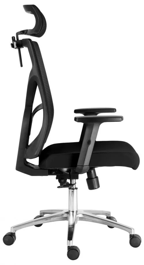 Kancelárska ergonomická stolička Neoseat DIBERTI — čierna, nosnosť 150 kg