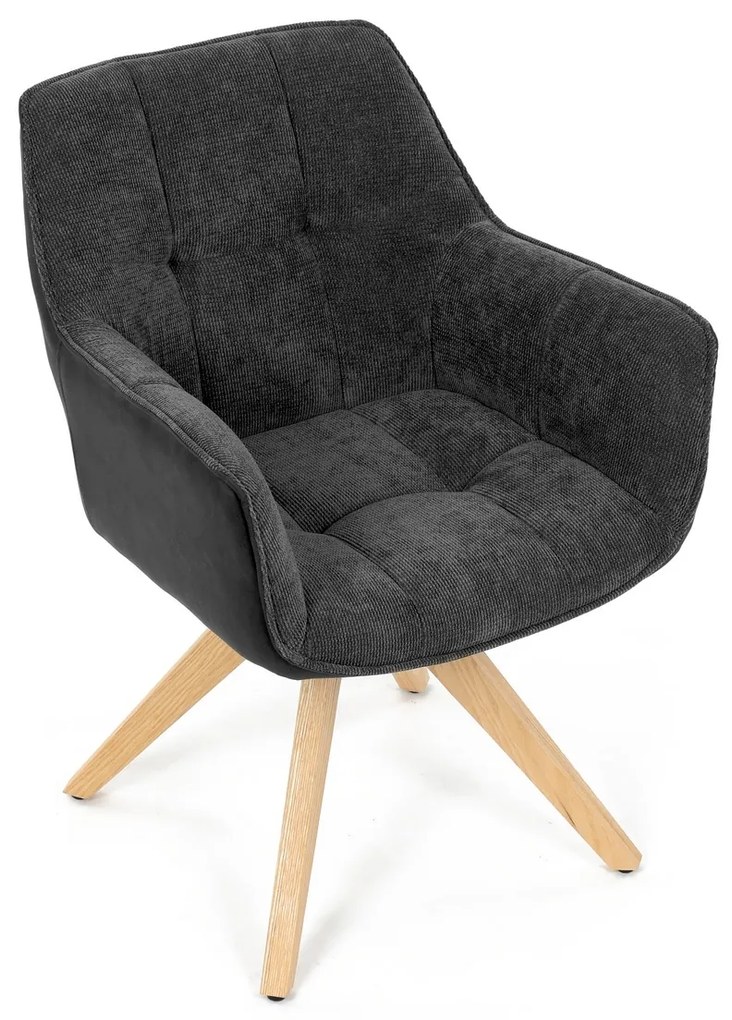 Sada jedálenských stoličiek HC-D7180 GREY2, 2 ks
