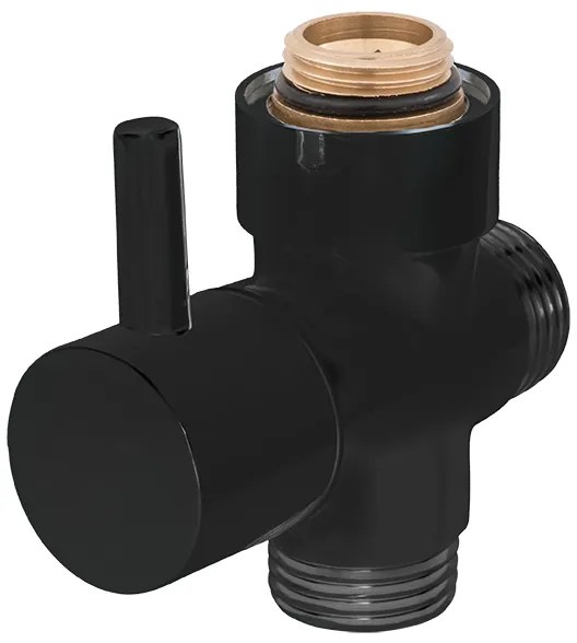 Kuchinox Kuchinox, prepínač pre sprchový stĺp, čierna matná, LAV-CBP_7P0D