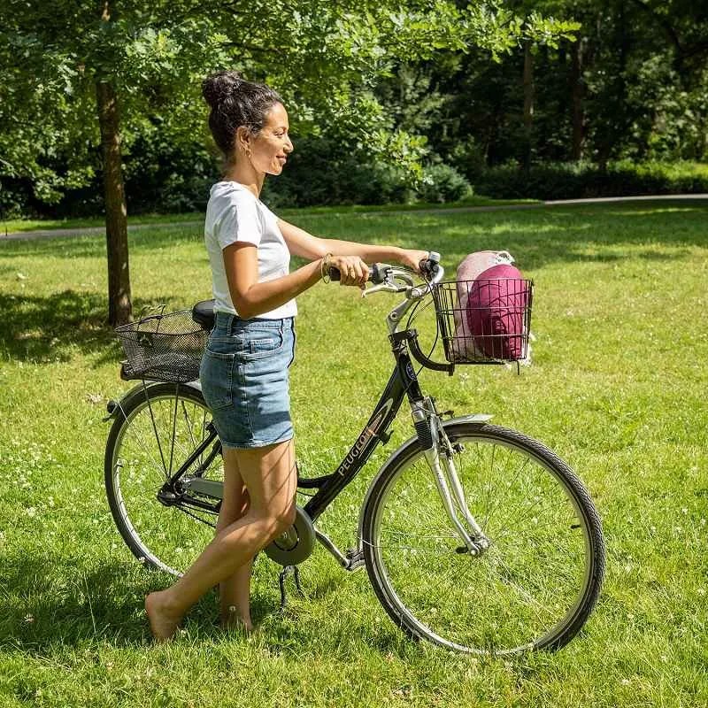 Bodhi Yoga cestovný meditačný vankúš YOGI MOON Mini ECO plnený pohánkou 33 x 13 x 17 cm Farba: Béžová (ecru)