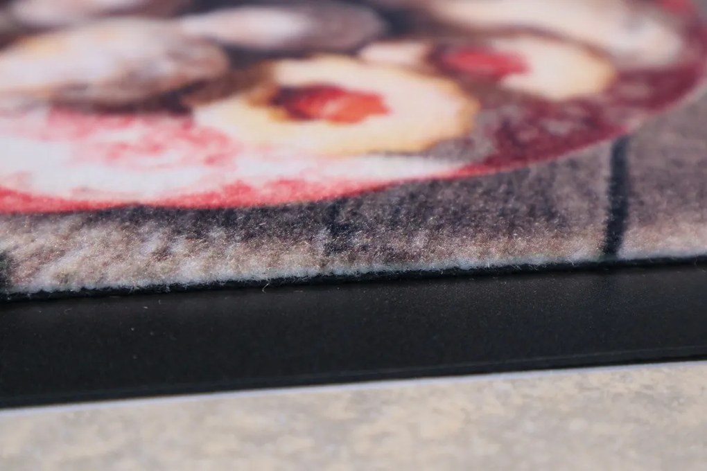 Rohožka vianočná Cukrovia, 40x60, viacfarebná, Mercury Flooring