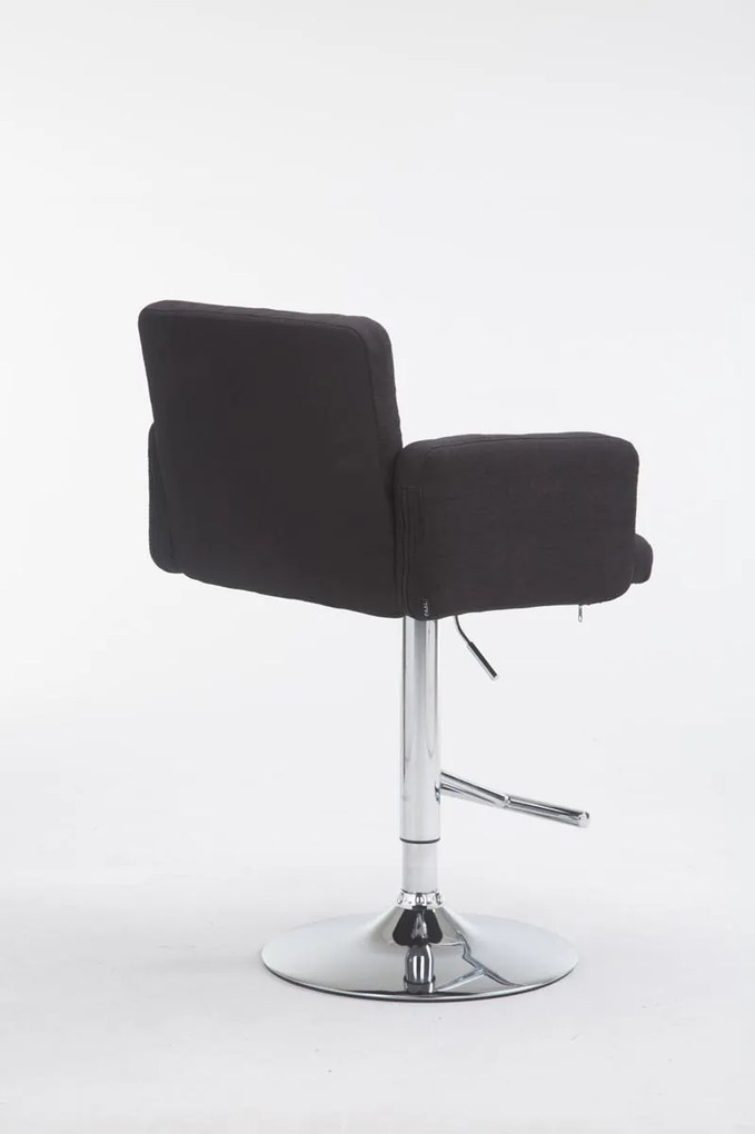 Barová stolička DS1038899 látka - Čierna