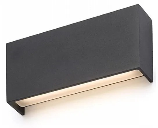 RED - Design Rendl - R12574 - LED Vonkajšie nástenné svietidlo TORINO 2xLED/5W/230V IP54