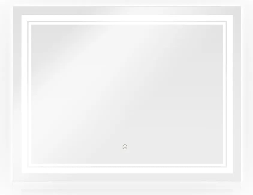 Noela Obdĺžnikové zrkadlo s LED podsvietením LUMIRO