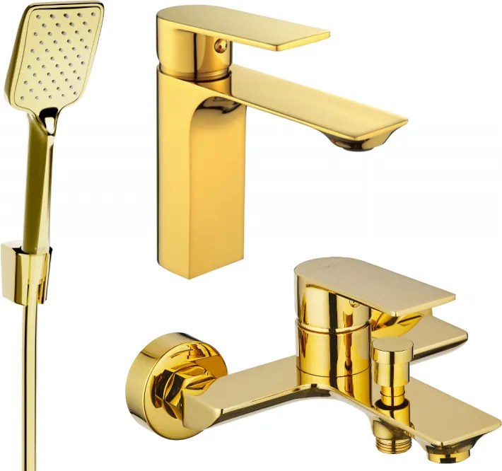 Mexen Alexa R62 vaňová súprava, zlatá - 71203R62-50