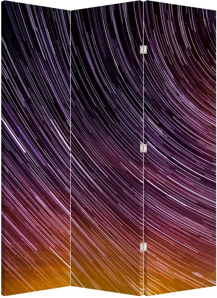 Paraván - Rozmazané hviezdy na oblohe (126x170 cm)