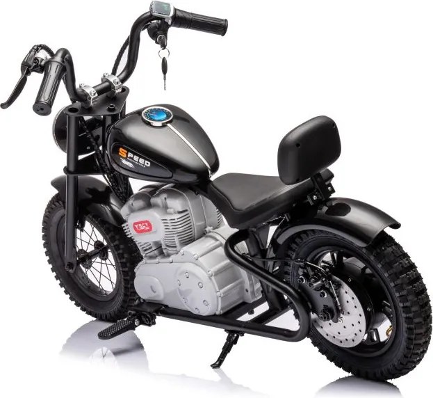 LEAN CARS Dobíjací motocykel A9902 36V Black
