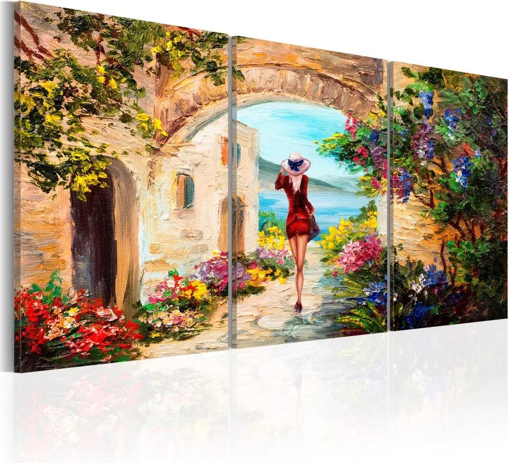 Obraz na plátne Bimago - Summer in Italy 120x60 cm
