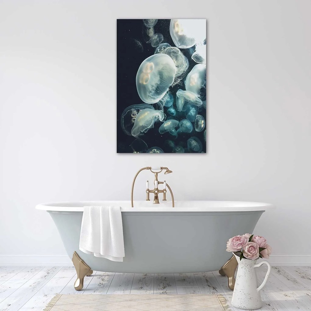 Gario Plagát Plávajúce medúzy Farba rámu: Bez rámu, Rozmery: 30 x 45 cm