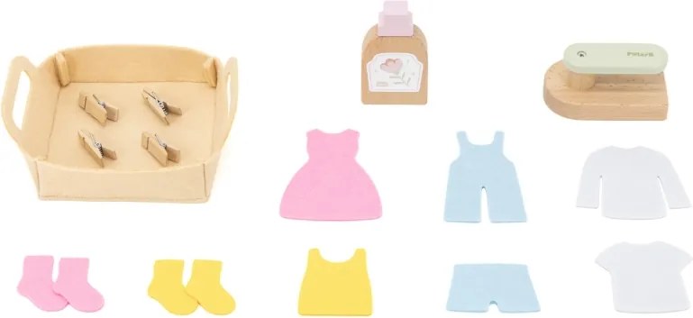 Drevená práčka PolarB – práčka, sušička a žehliaca doska v jednom