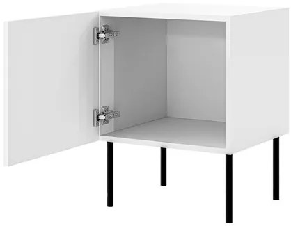 Set 2 nočných stolíkov Godzes Bis (biela + čierna) . Vlastná spoľahlivá doprava až k Vám domov. 1105885