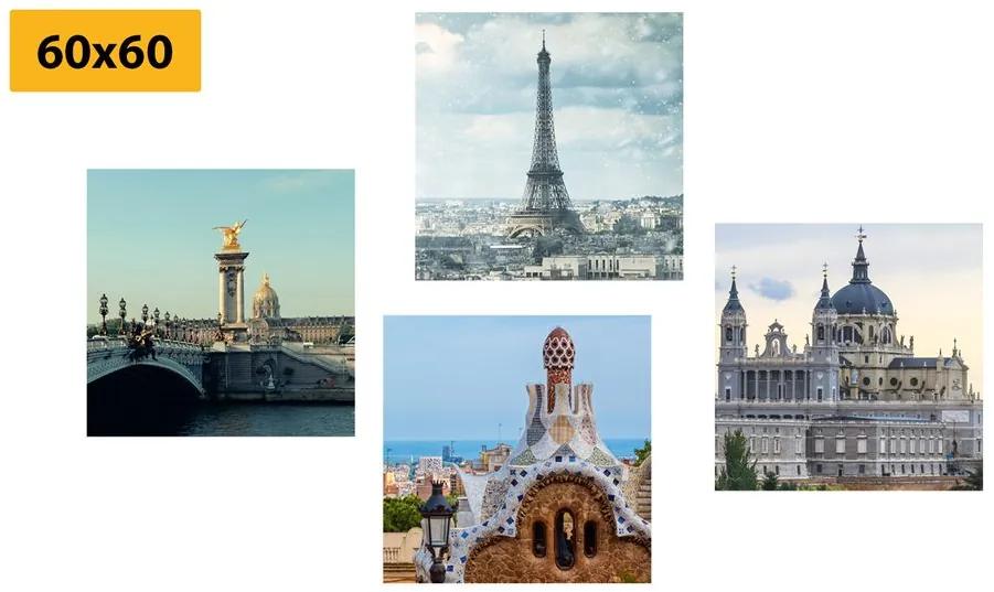 Set obrazov majestátne mestá