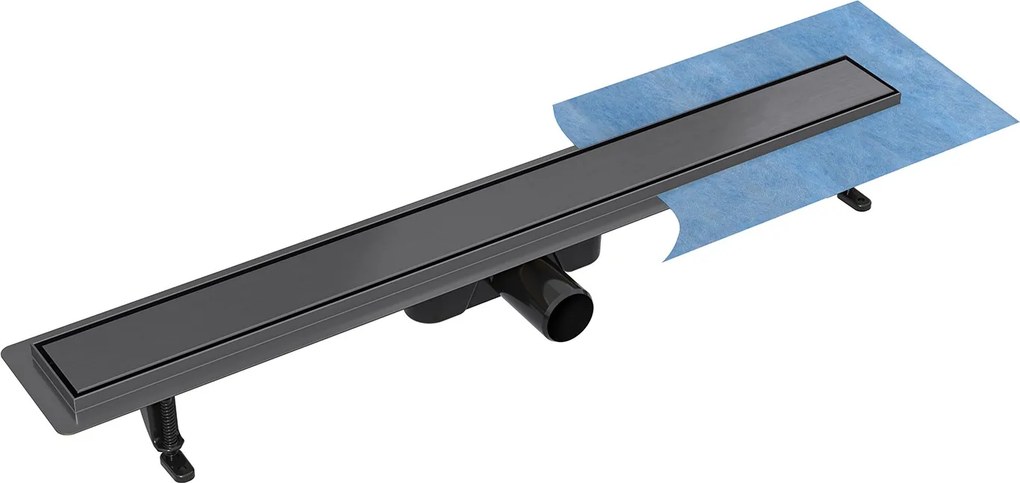 Besco Odtokový žľab VIRGO GRAFIT DUO 80 2-in-1 (farba:grafit)