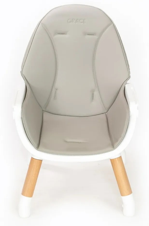 New Baby Jedálenská stolička Grace 3v1 šedá, 61 x 101 x 61 cm
