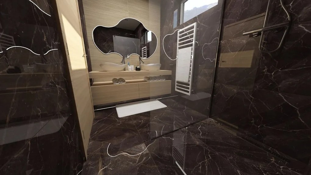 Dlažba Statuario Brown 120x60 R BA
