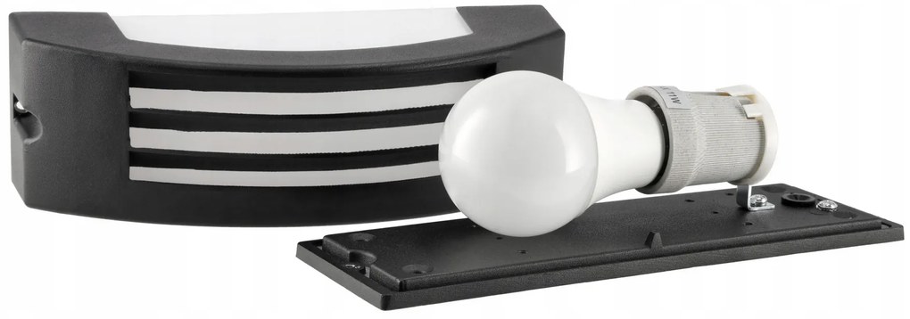 BERGE Vonkajšie nástenné LED svietidlo E27 fasádne