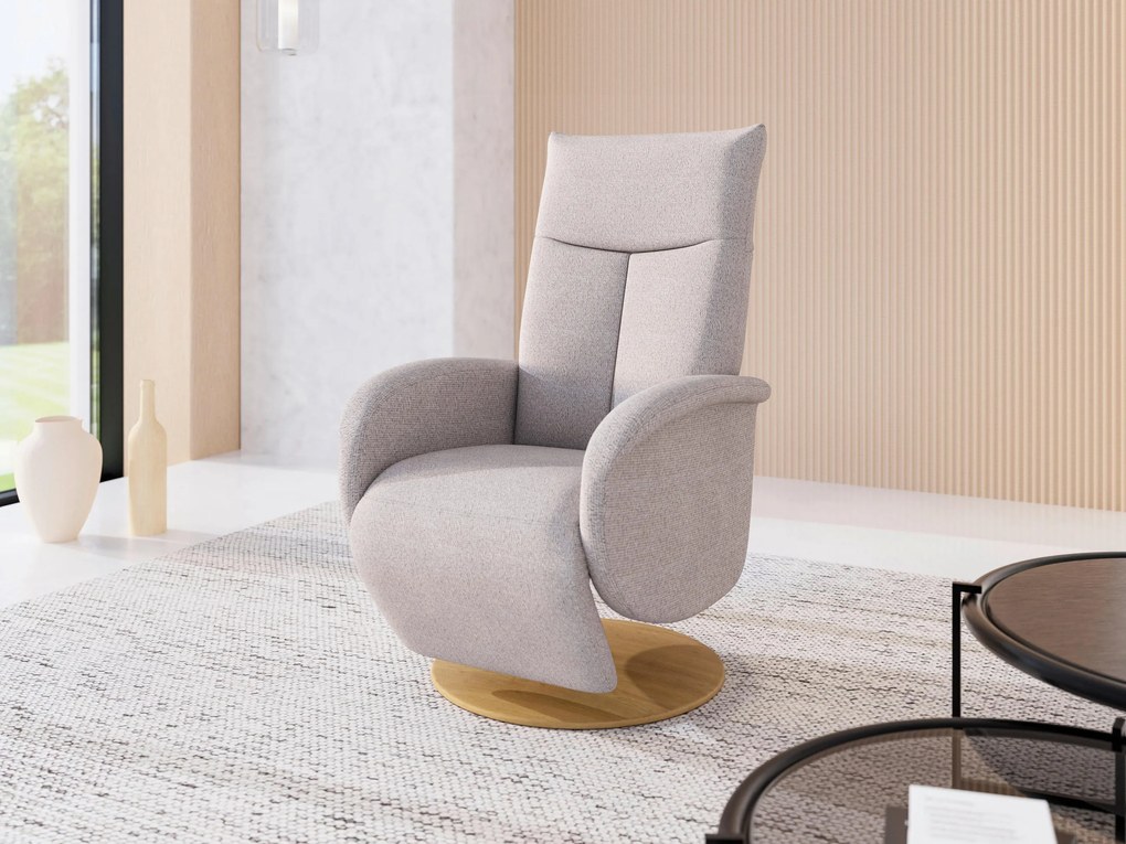 XXXLutz RELAXAČNÉ KRESLO, textil, strieborná Sit & More - Online Only obývacie izby - 0001440257H7