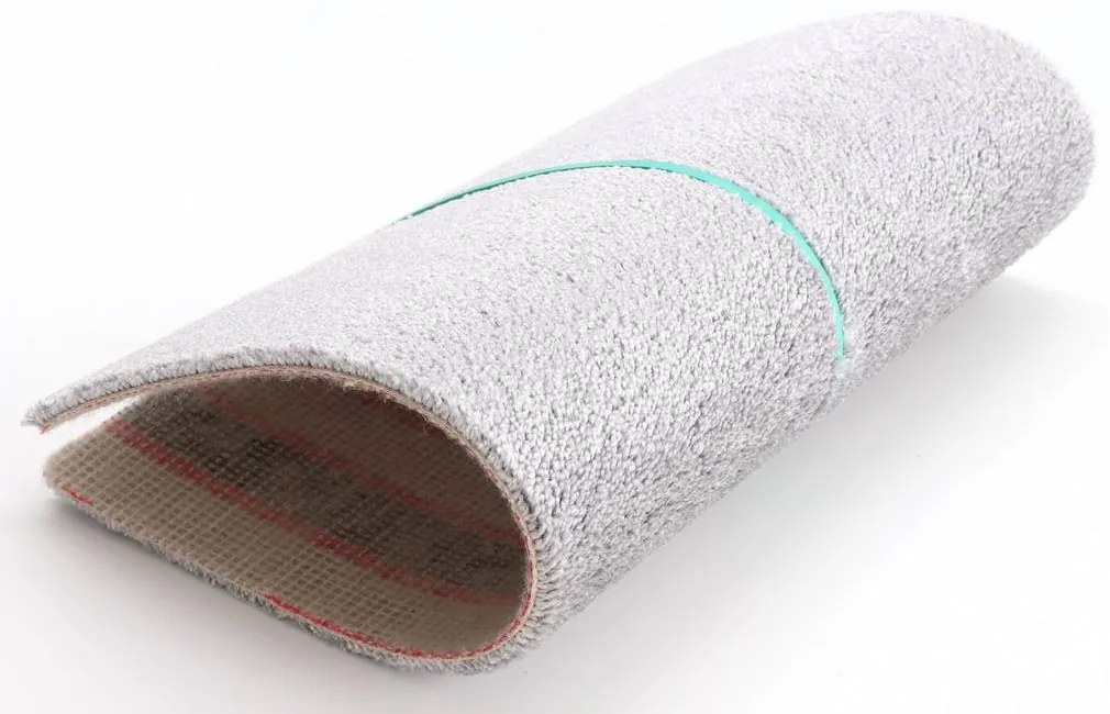 Koberec metráž Spinta 97, na mieru, šíře 4m, šedá, filc, obývacia izba, Associated Weavers