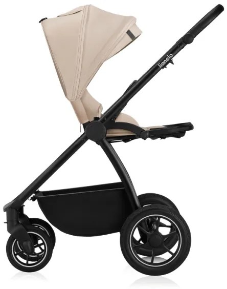 Lionelo - Kombinovaný kočík 3v1 MERIL Beige Sand