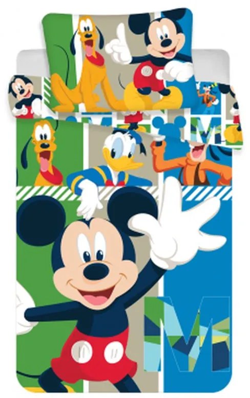 Detské obliečky do postieľky 100x135 MICKEY MOUSE baby