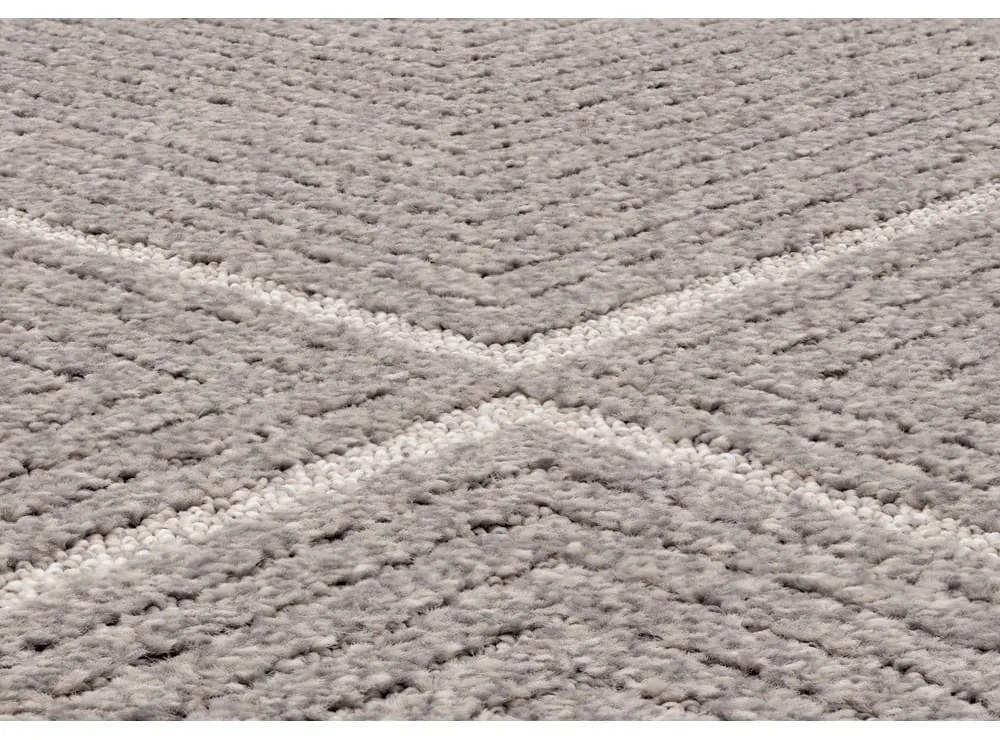 Sivý koberec 80x160 cm Lori – FD