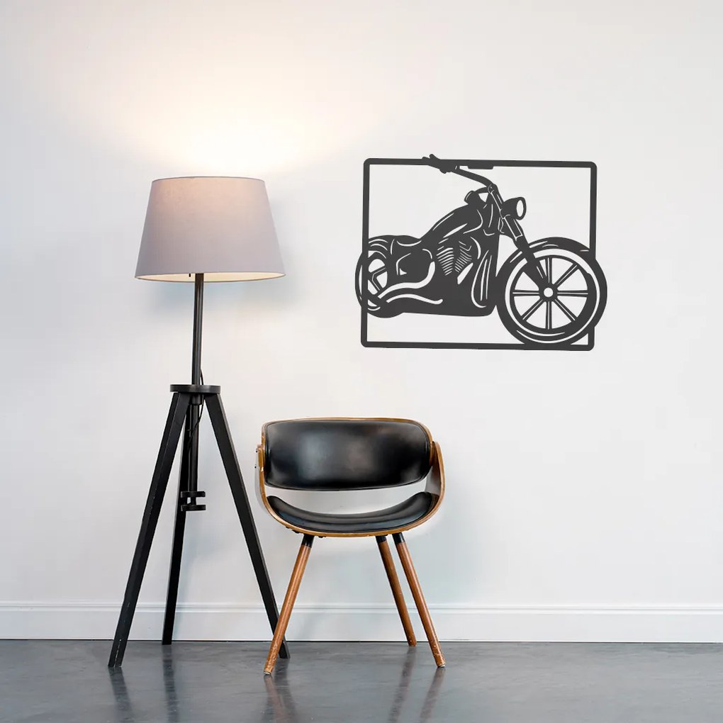 Veselá Stena Samolepka Motorka