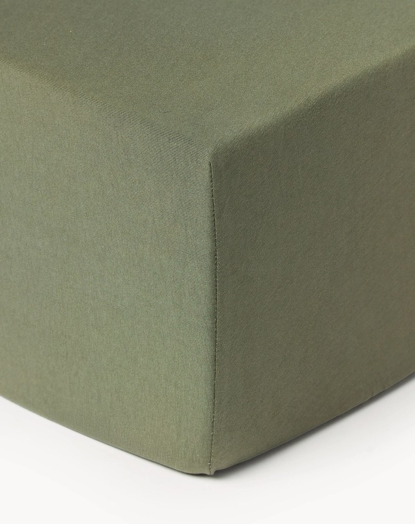 Džersejová elastická plachta na boxspring posteľ Thany