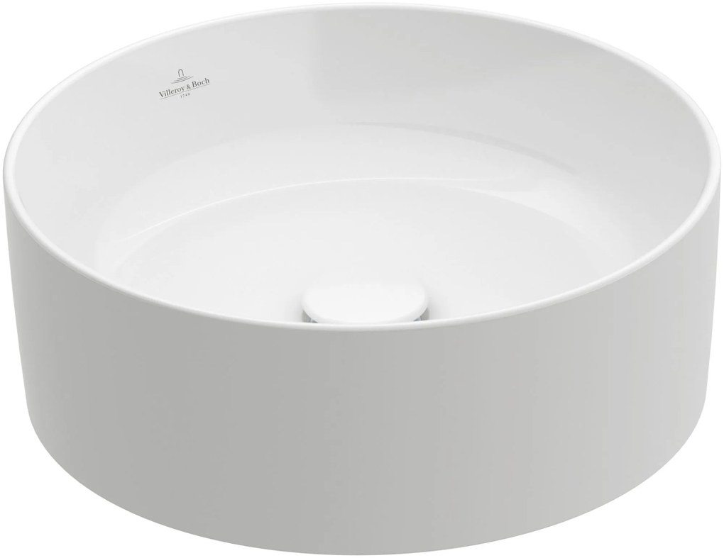 Villeroy &amp; Boch Collaro umývadlo 40x40 cm okrúhly biela 4A1840R1