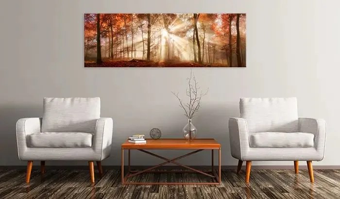 Obraz - Autumnal Dawn Veľkosť: 120x40, Verzia: Premium Print